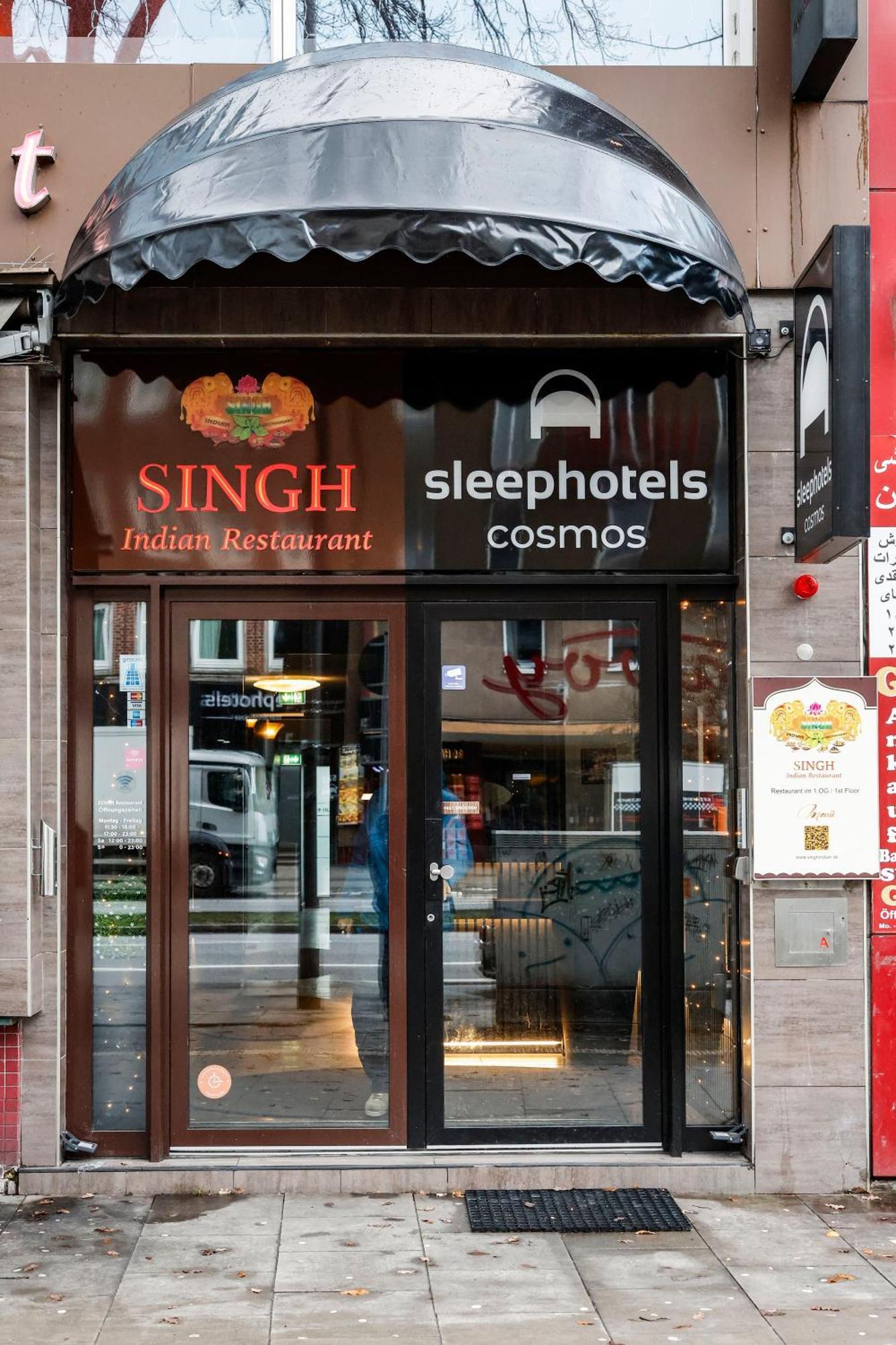 Sleephotels Cosmos Hamburk Exteriér fotografie